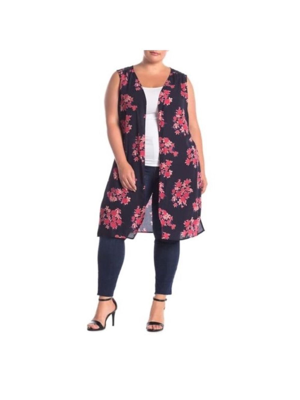 Pleione Printed Soft Duster Vest